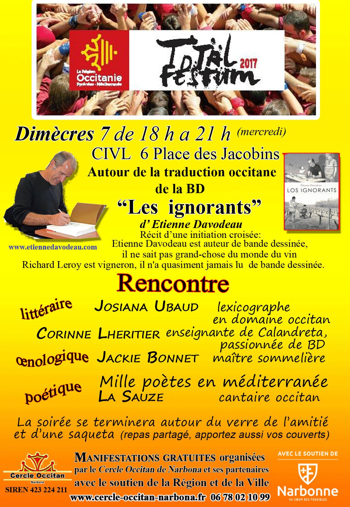 narbonne rencontres gratuit